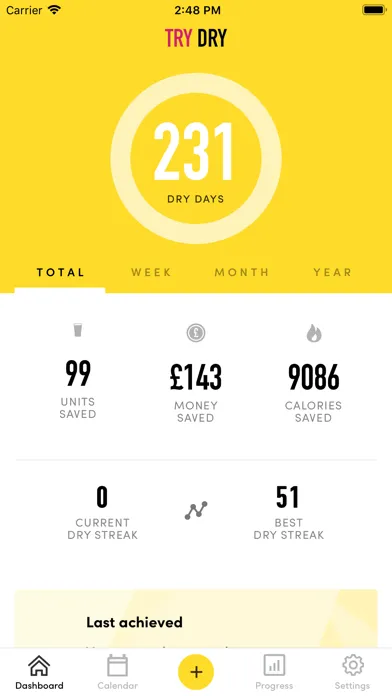 Capturas de pantalla de TRY DRY: The Dry January app